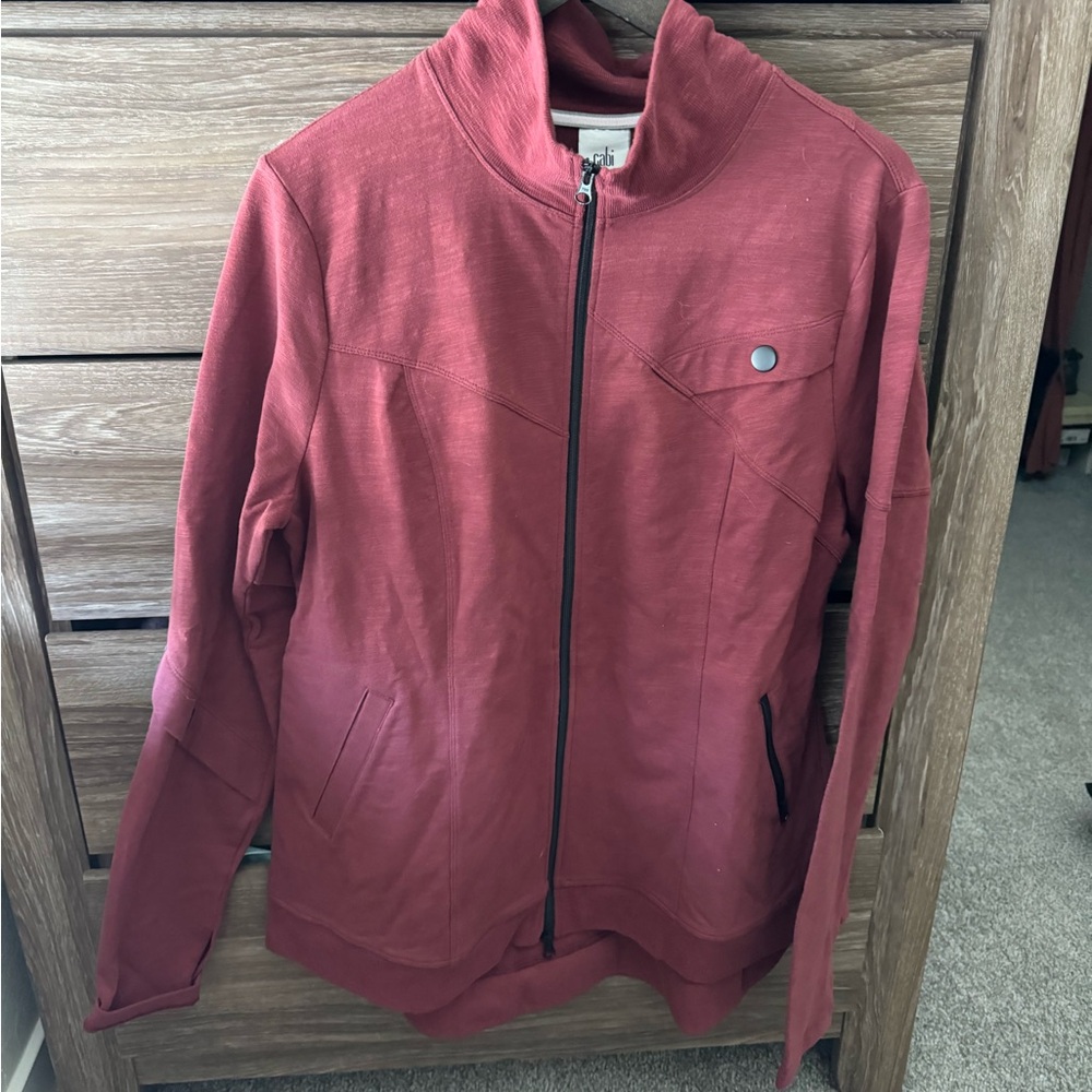 Cabi Zip Up Sweatshirt with pockets
